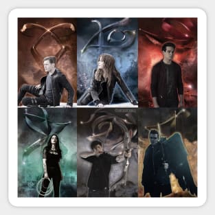 The Mortal Instruments Book Covers: Shadowhunters Edition Sticker